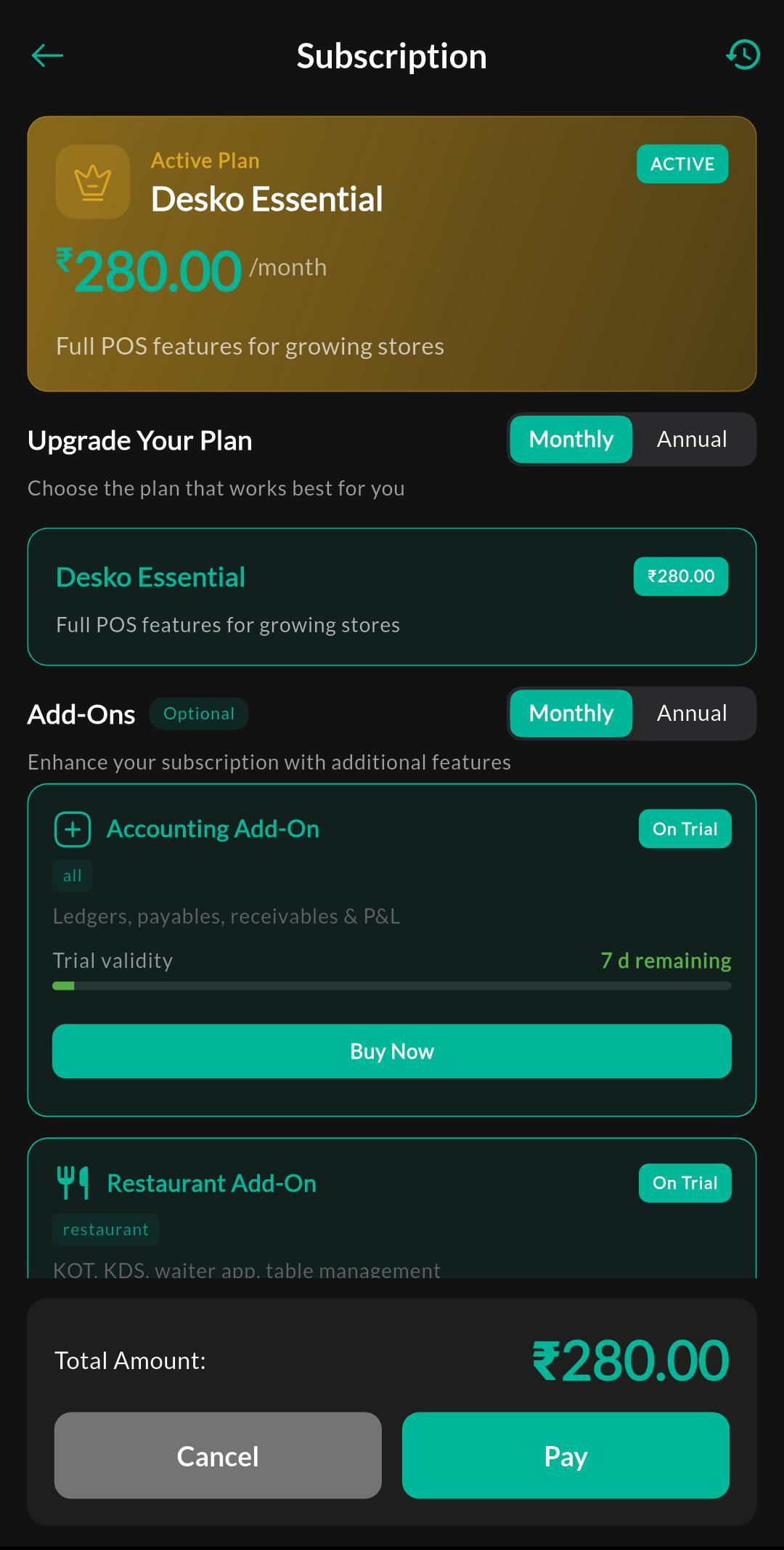 Subscription