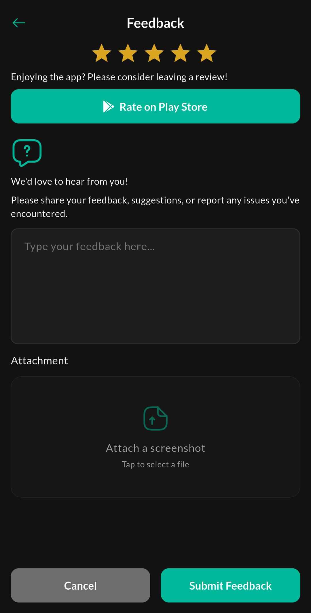 Feedback