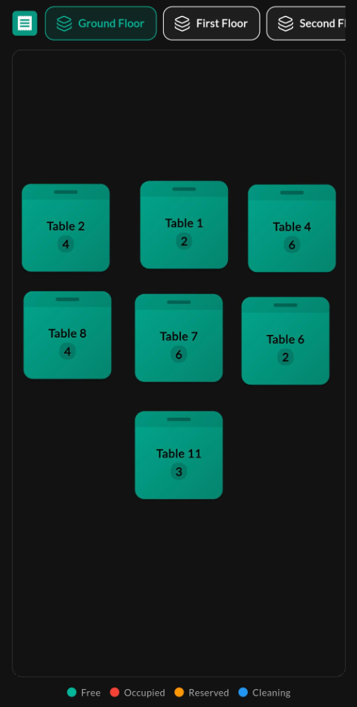 Restaurant Mode Billing