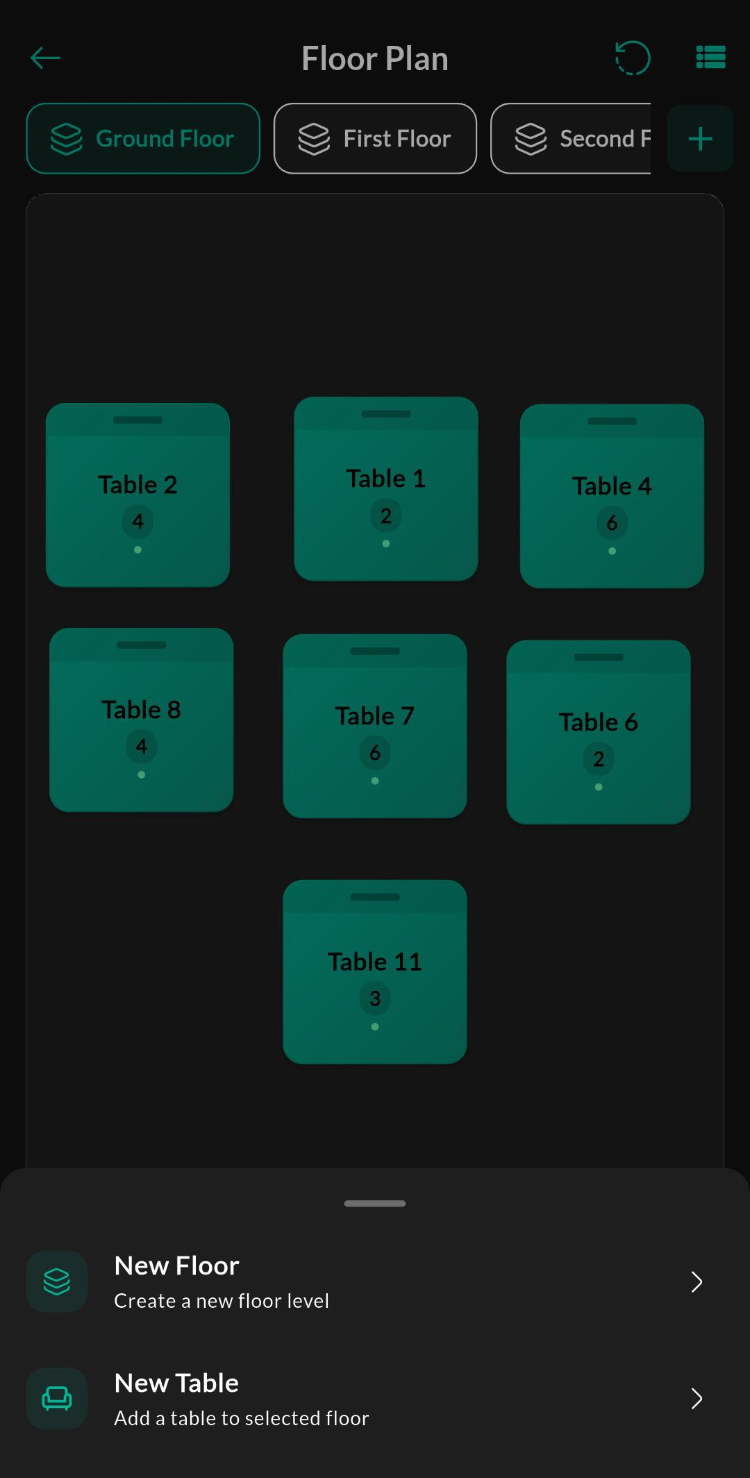 Floor Plan (Quick Actions)