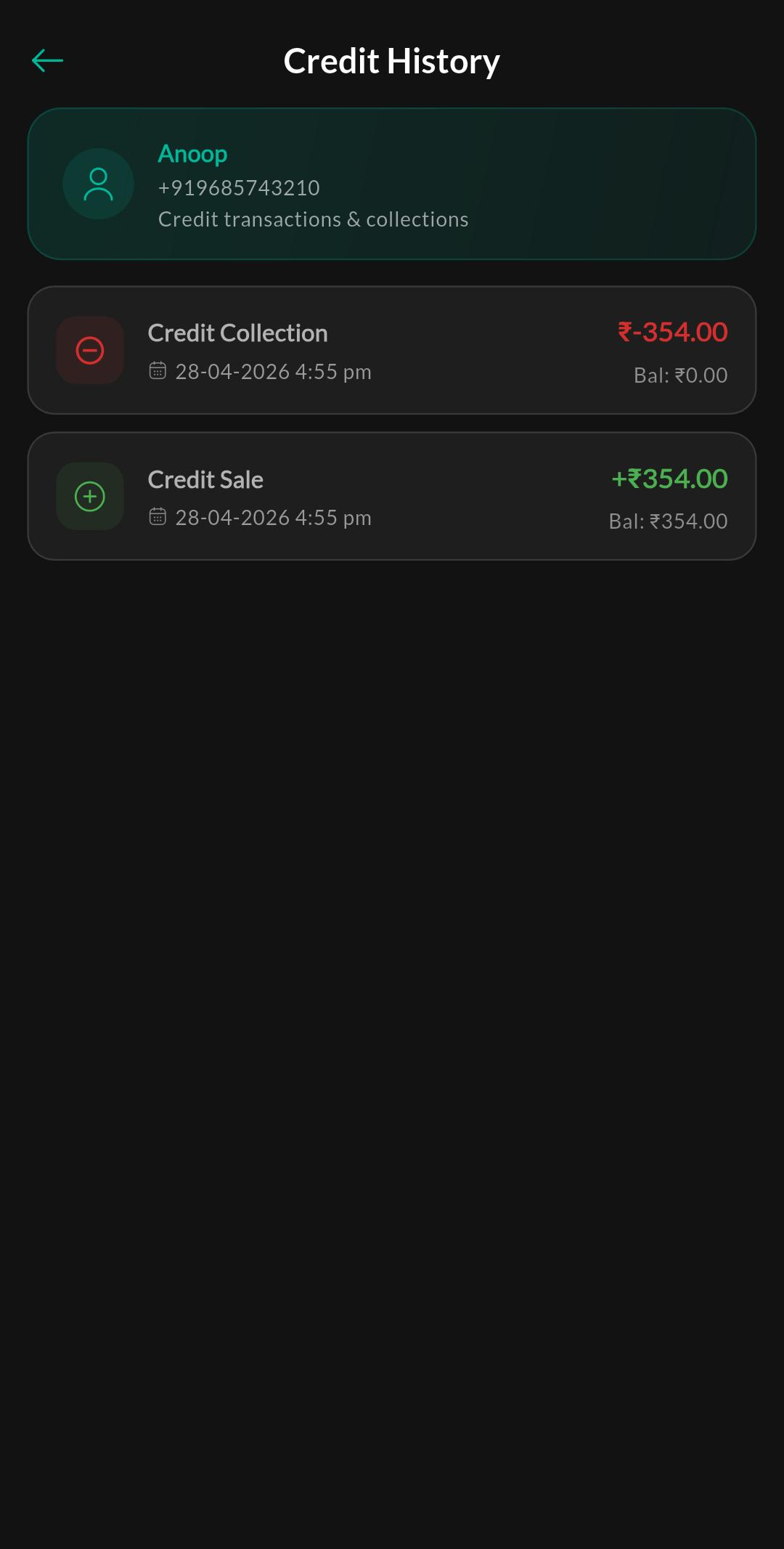 Customer - Credit History